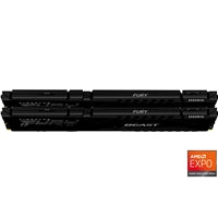 Kingston FURY Beast KF556C36BBEK2-32 32GB (2x16GB) System Memory, 5600MT/s, DDR5, CL36, DIMM, Black, AMD EXPO Certified Kingston FURY Beast KF556C36BBEK2-32 32GB (2x16GB) System Memory, 5600MT/s, DDR5, CL36, DIMM, Black, AMD EXPO Certified